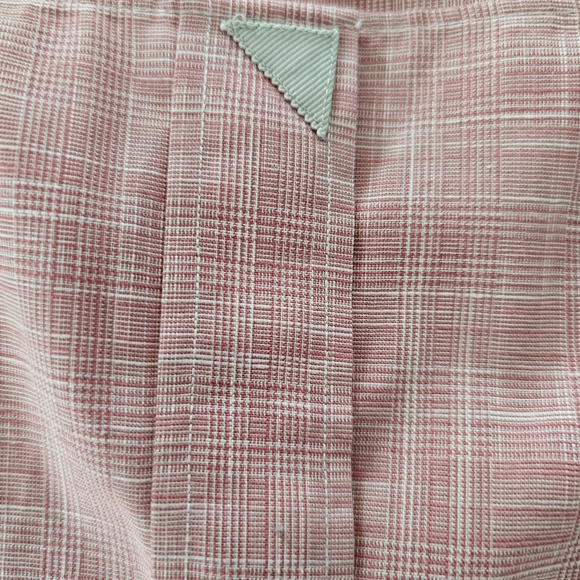 UNTUCKit Men's Casual Pinkish Red Plaid Slim Fit Button Down Shirt XL - Picture 4 of 5